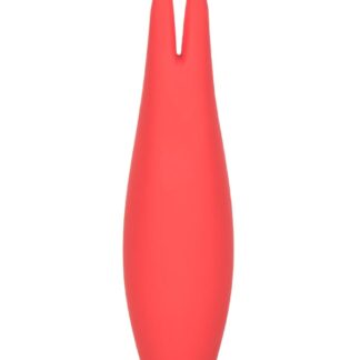Red Hot Flare Rechargeable Silicone Vibrator