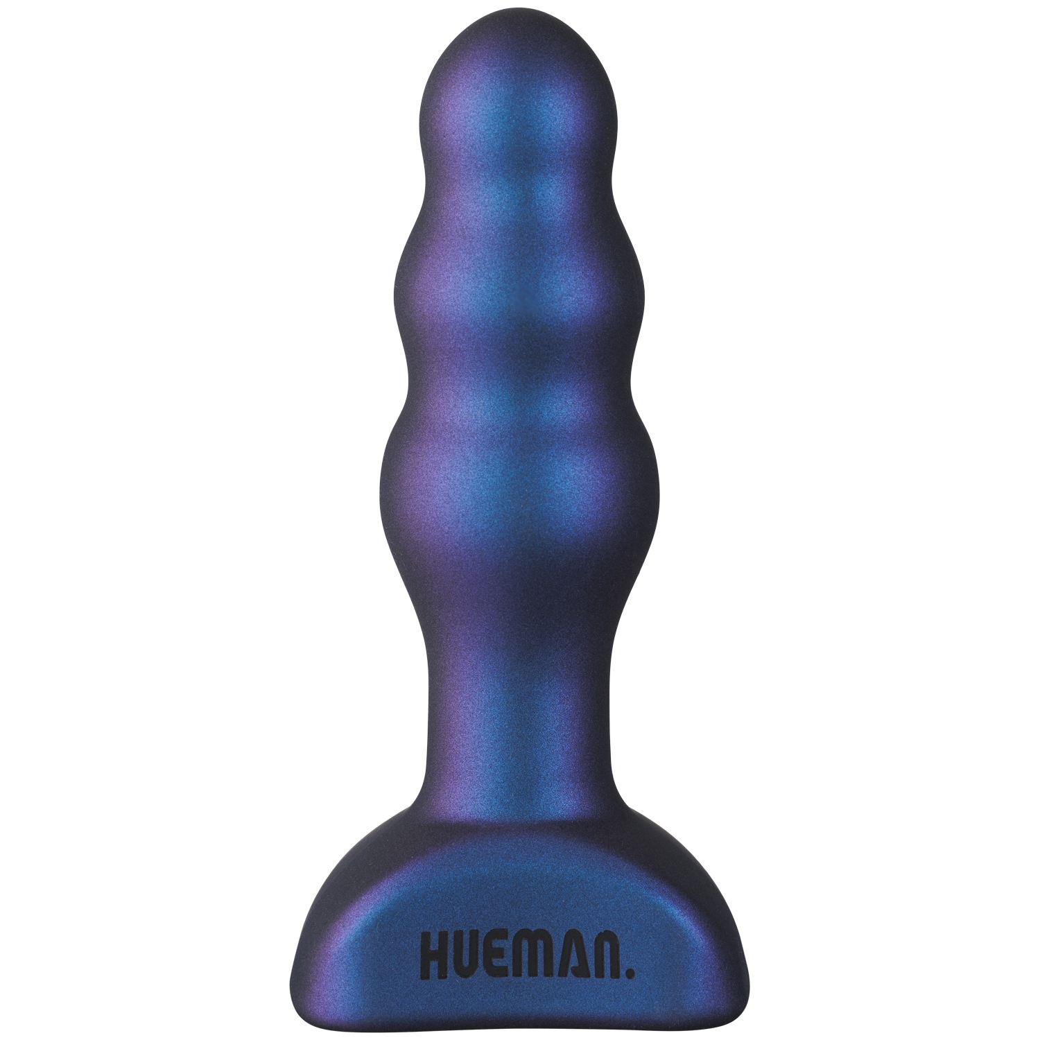 Hueman Space Invader Thumping Anal Plug - Dark Blue