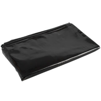 Vinyl Duvet Cover 53 x 79 inches - Black