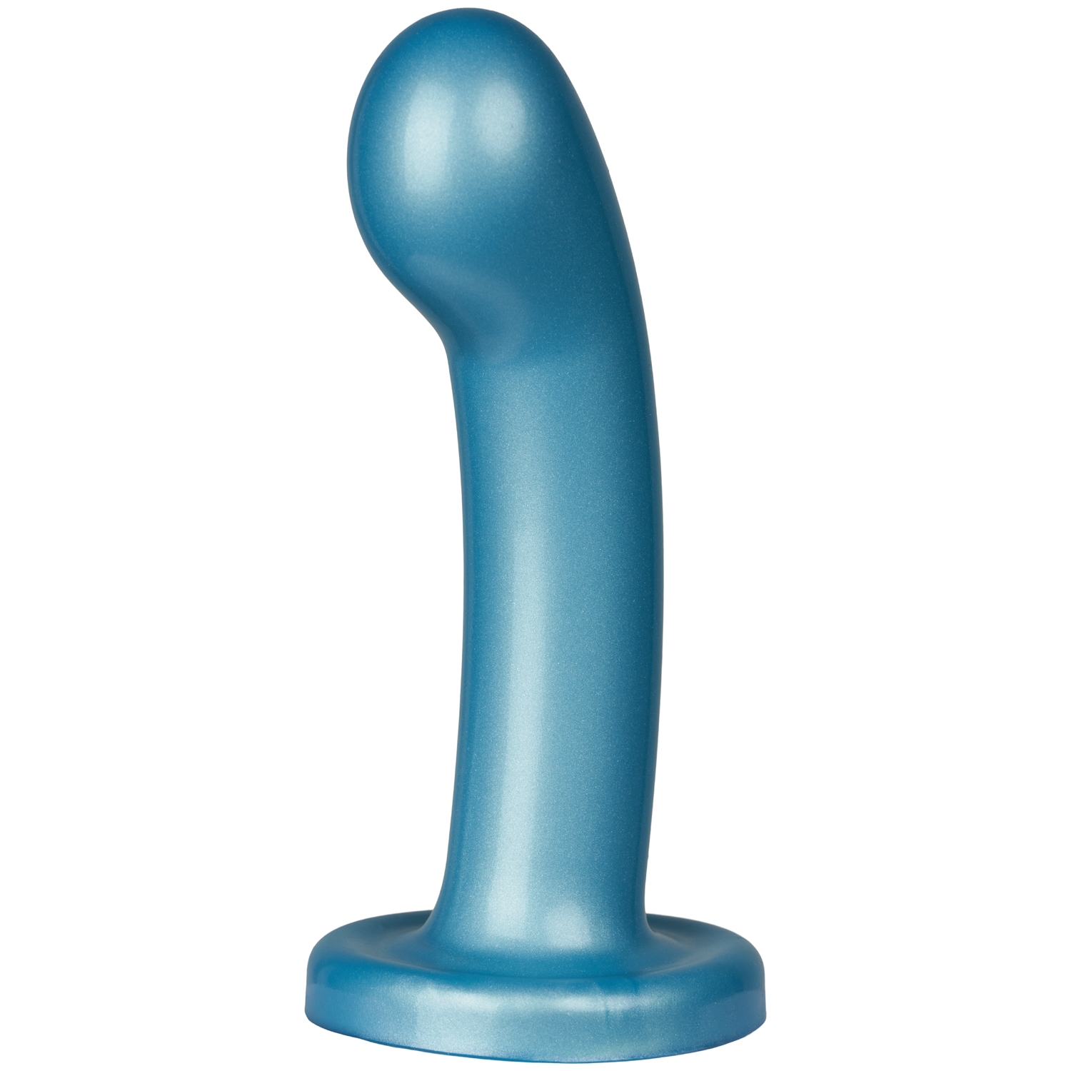 Baseks Shiny G-Spot Dildo 5.5 Inch - Blue