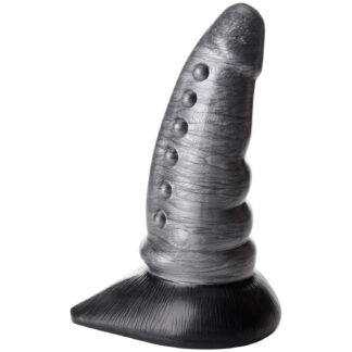 Creature Cocks Beastly Silicone Dildo 8.3 Inch - Silver