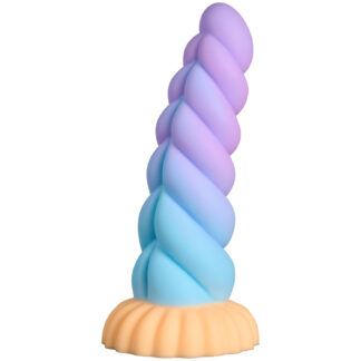 Creature Cocks Mystique Silicone Unicorn Dildo 8.2 Inch - Mixed colours