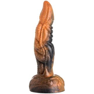 Creature Cocks Ravager Rippled Tentacle Silicone Dildo 8 Inch - Mixed colours