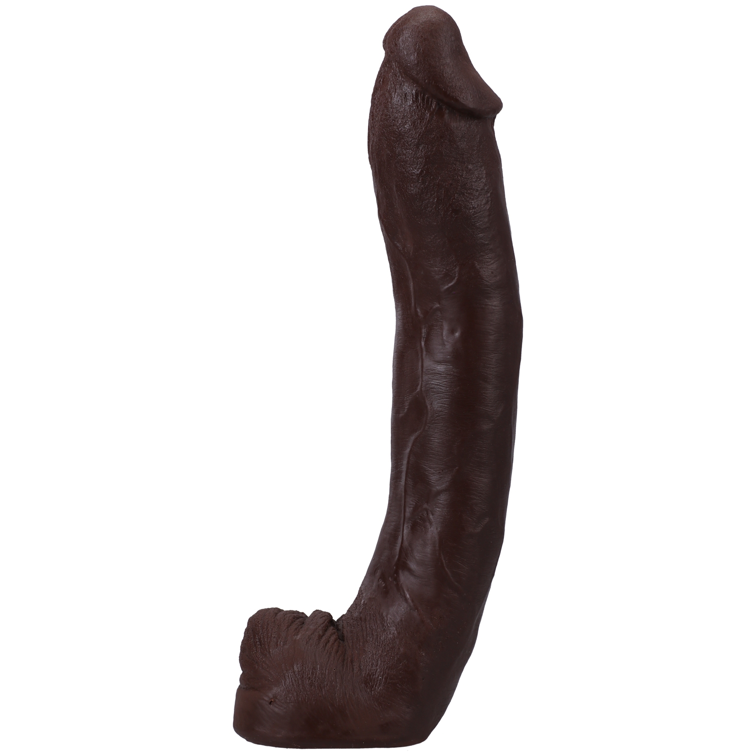 Doc Johnson Dredd UltraSkyn Dildo 12.6 Inch - Brown