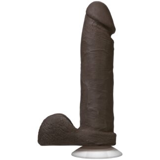 Doc Johnson The Realistic Cock UR3 Black 8.8 Inch - Black