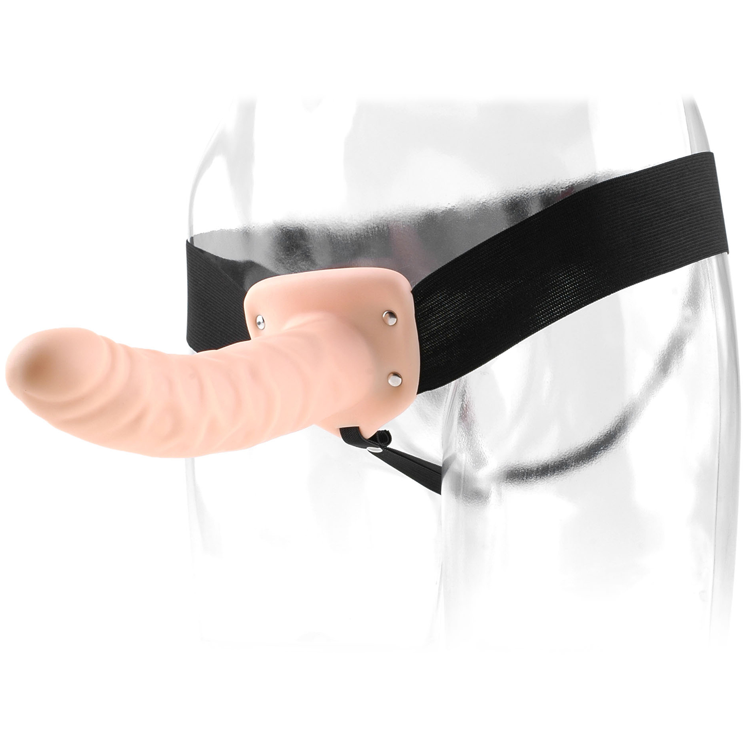 Fetish Fantasy Hollow Strap-on 7.9 Inch - Nude