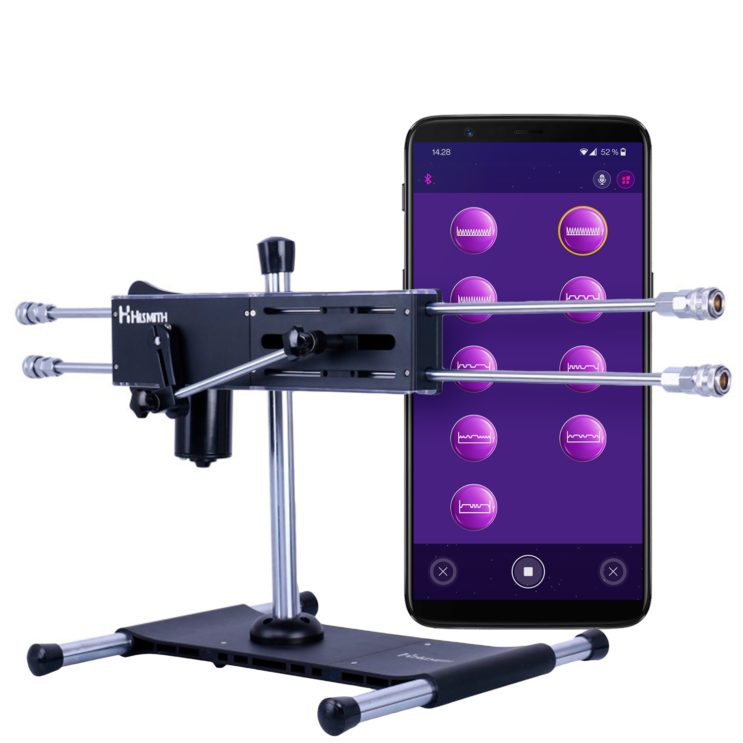 Hismith Pro 4 Premium Sex Machine - Black
