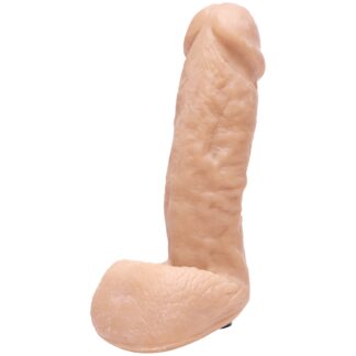 LoveBotz EZ Bend Dildo Attachment 7.5 Inch - Nude
