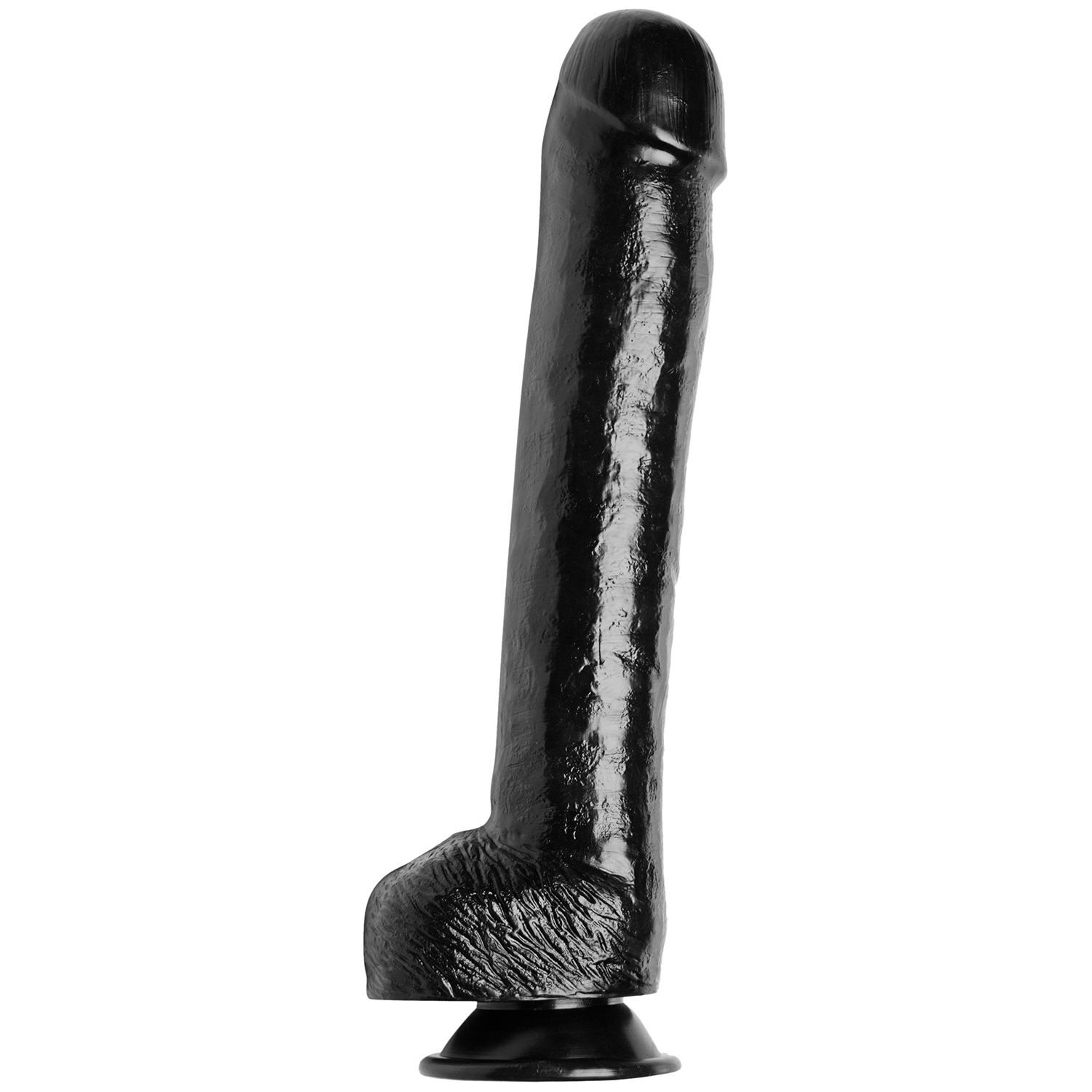 Master Cock The Black Destroyer Huge Dildo 16.5 Inch - Black