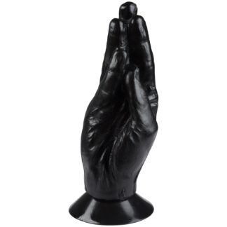 Mister B All Black Otto Fisting Dildo with Suction Cup 7.9 Inch - Black