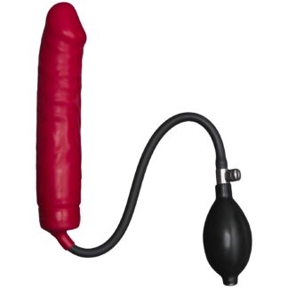 Mister B Inflatable Dildo 7.5 Inch - Red