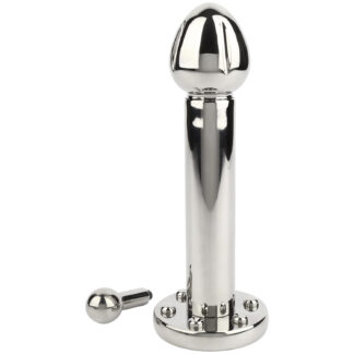 Mr. Steel Reamer Dildo Rotator 8.3 Inch - Silver