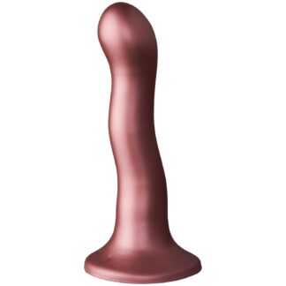 Ouch! Ultra Soft Silicone Curvy G-Spot Dildo 7 Inch