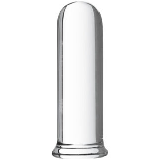 Prisms Pillar Cylinder Glass Dildo 6.5 Inch - Clear
