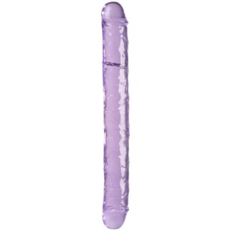 RealRock Realistic Double Dong 13.3 Inch - Purple