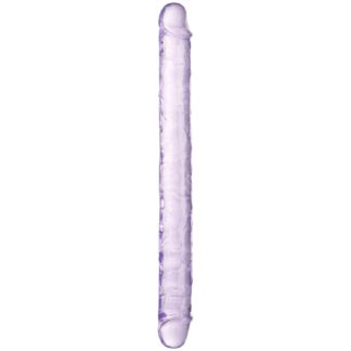 RealRock Realistic Double Dong 17.9 Inch - Purple
