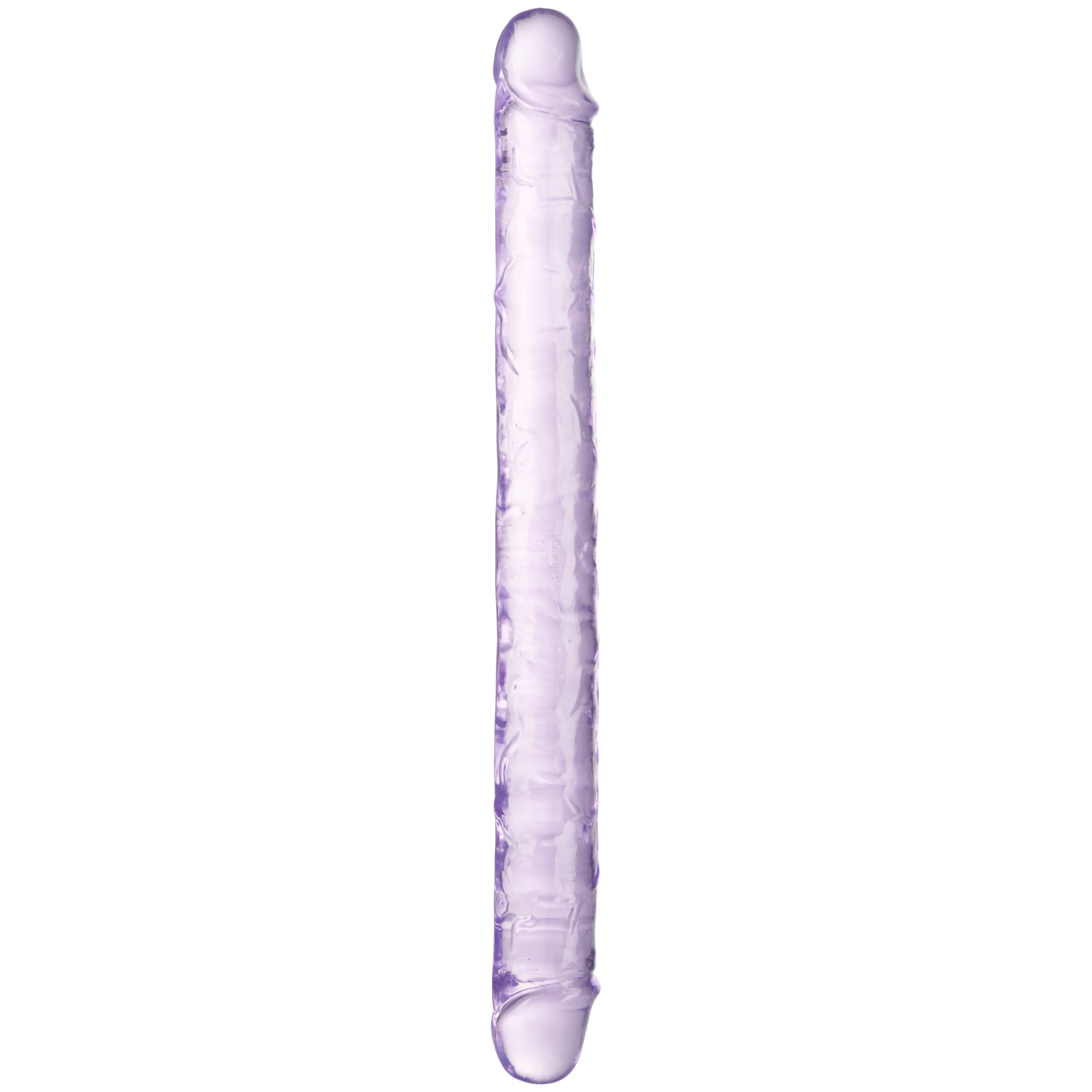 RealRock Realistic Double Dong 17.9 Inch - Purple