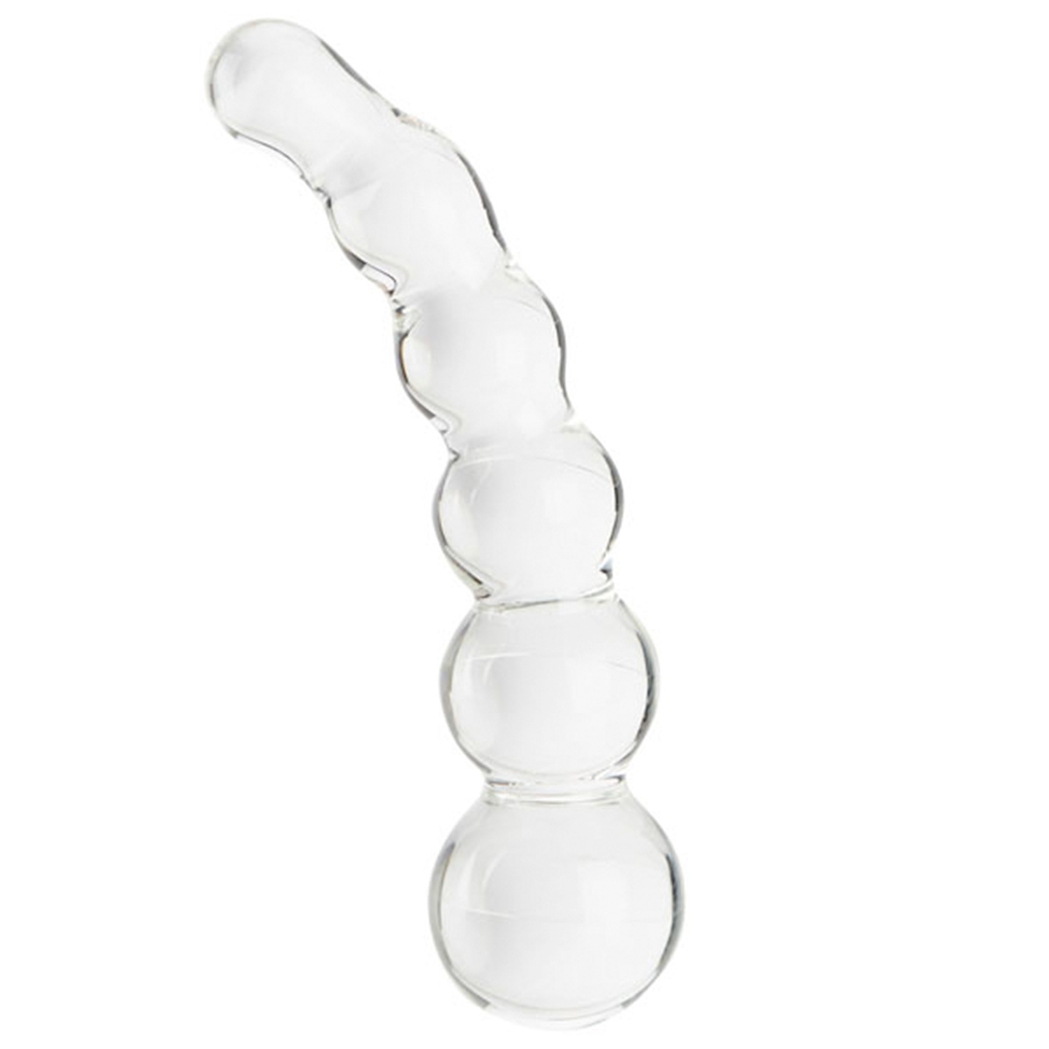 Sinful Groove Glass Dildo 6.3 Inch - Clear