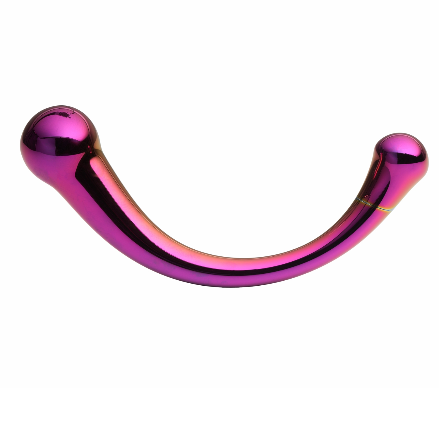 Sinful Rainbow G&P Glass Dildo 6.3 Inch - Mixed colours