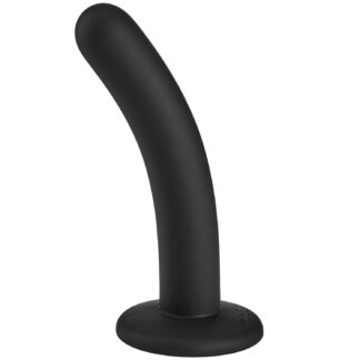 Sinful Slender Silicone Dildo Small 5.5 Inch - Black