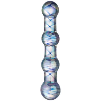 Sinful Swirl Glass Dildo 6.7 Inch - Mixed colours