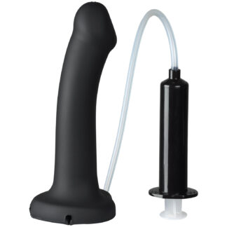 Strap-On-Me Squirting Dildo L 7.7 Inch - Black