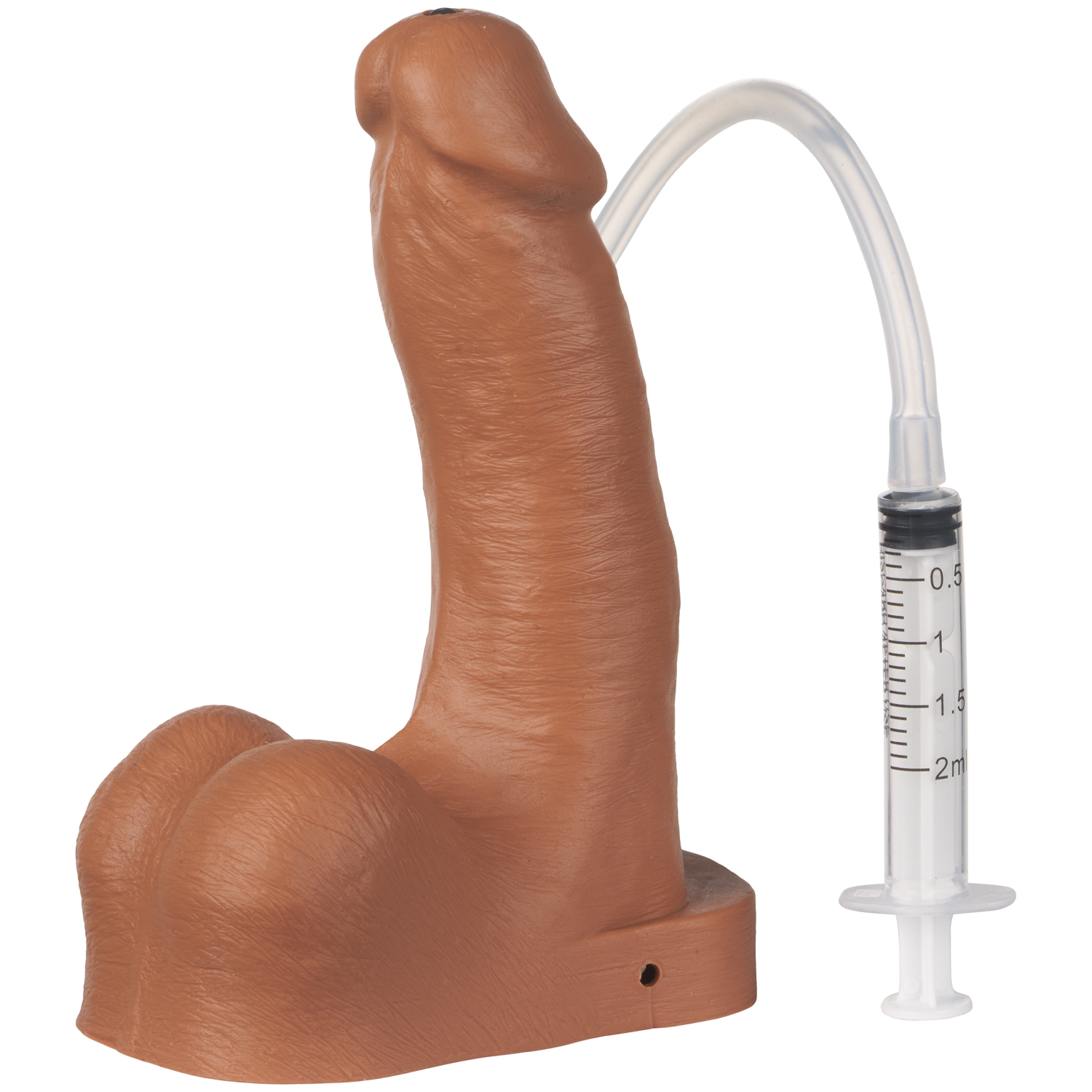 Tantus Pop Squirting Packer - Light Brown