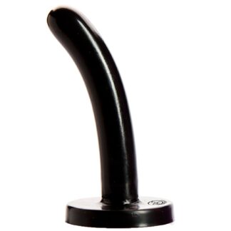 Tantus Silk Silicone Dildo Small 4.5 Inch - Black