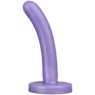 Tantus Silk Silicone Dildo Small 4.5 Inch - Purple