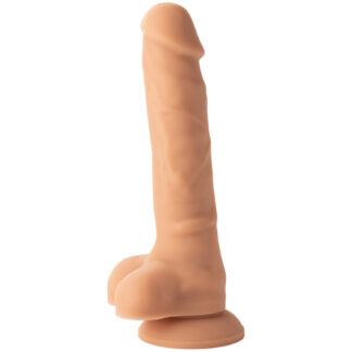 Willie City Luxe Super Realistic Silicone Dildo 7.9 Inch - Nude
