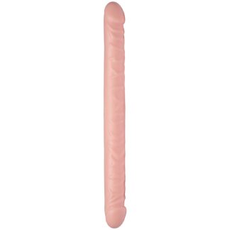 Willie City Realistic 2-Way Double Dildo 16.9 Inch - Nude