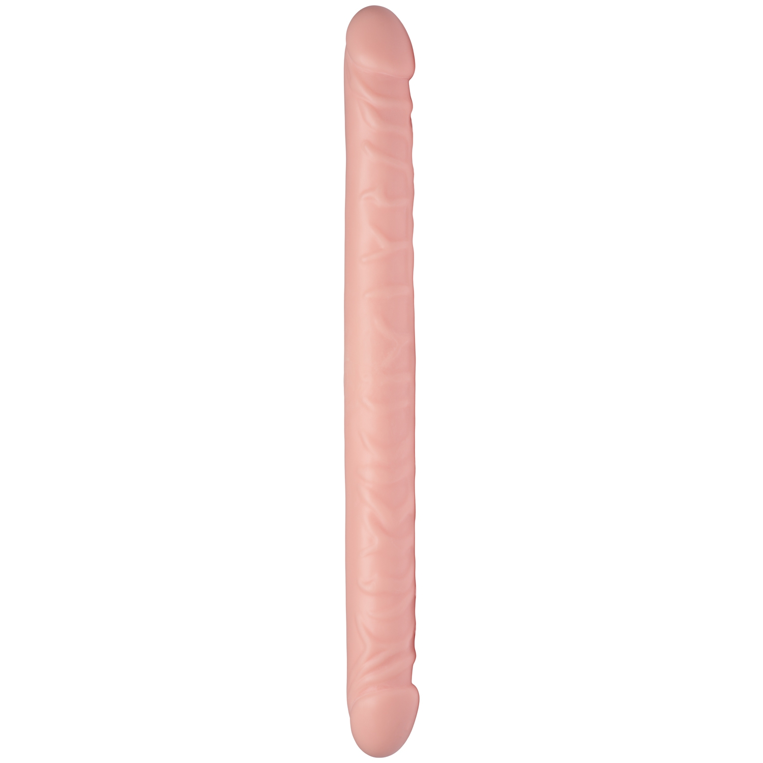 Willie City Realistic 2-Way Double Dildo 16.9 Inch - Nude