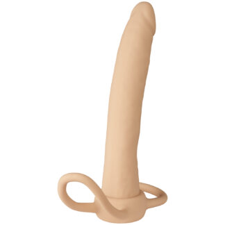 Willie City Strap-On Dual Dildo 5 Inch - Nude