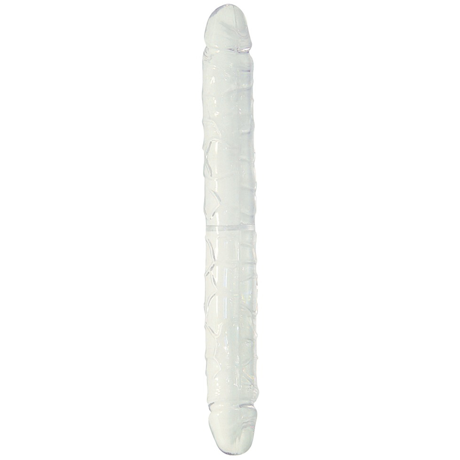 You2Toys Crystal Duo Double Dildo 13.4 Inch - Clear