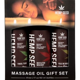 Holiday 2025 Hemp Seed Massage Trio Gift Set
