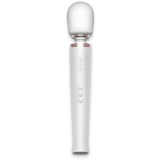 Le Wand Rechargeable Luxury Magic Wand Vibrator - White
