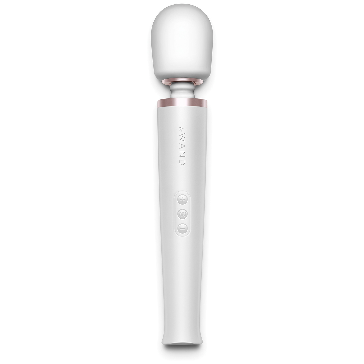 Le Wand Rechargeable Luxury Magic Wand Vibrator - White