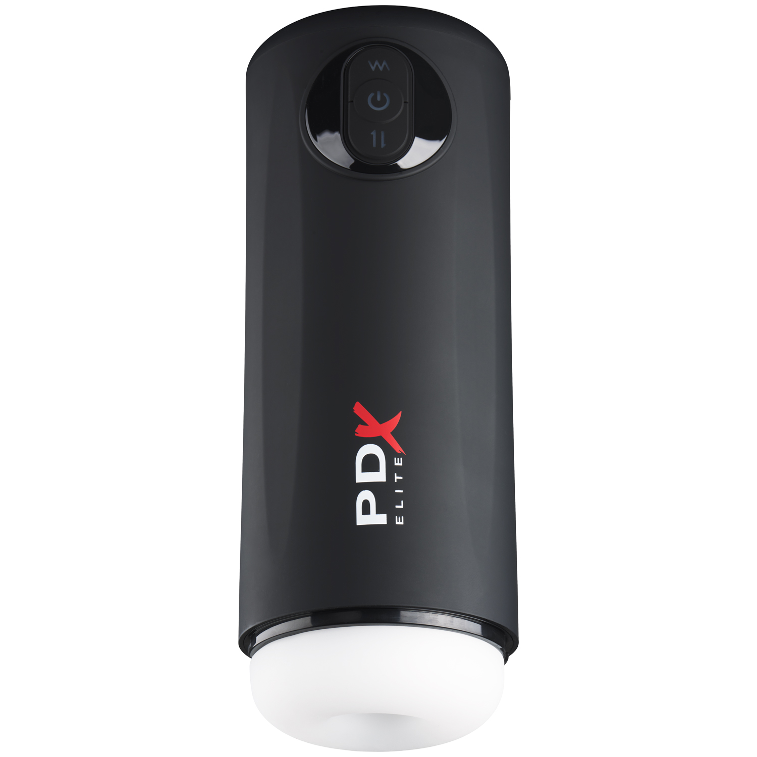 PDX Elite Moto Milker Vibrating Masturbator - Black
