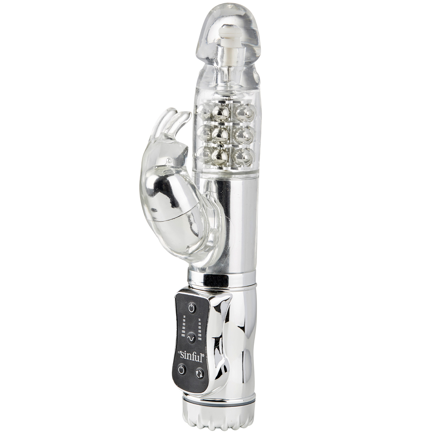 Sinful Original Rabbit Vibrator - Silver