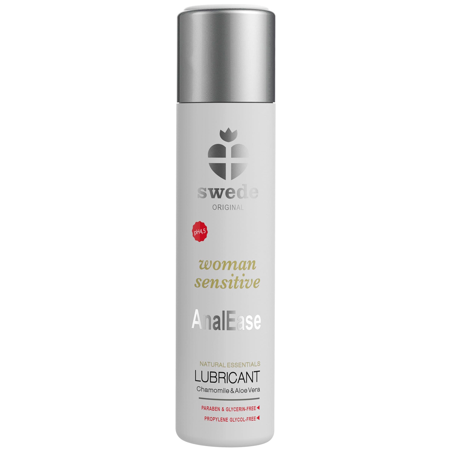 Swede Woman Sensitive AnalEase Water-Based Lube 60 ml - Clear
