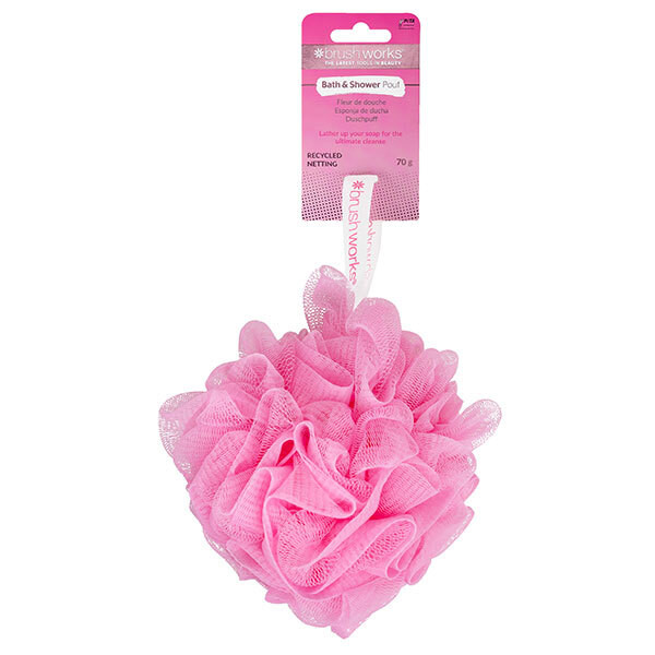 Brushworks Bath & Shower Pouf
