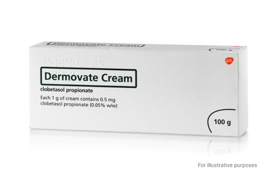 Dermovate cream (clobetasol)
