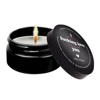 Mini Massage Candle - I Fucking Love You!