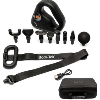 Bodi-Tek Sports Percussion Massage Gun With Lateral Action Belt