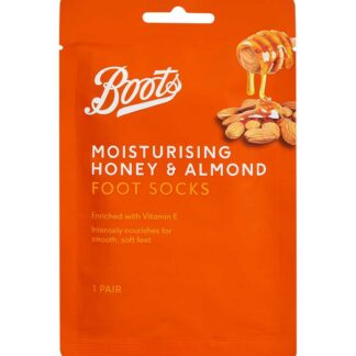 Boots Moisturising Foot Socks Honey & Almond 1 Pair