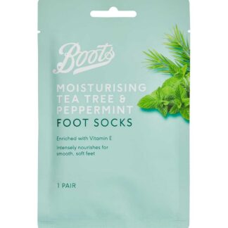 Boots Moisturising Tea Tree And Peppermint Foot Socks