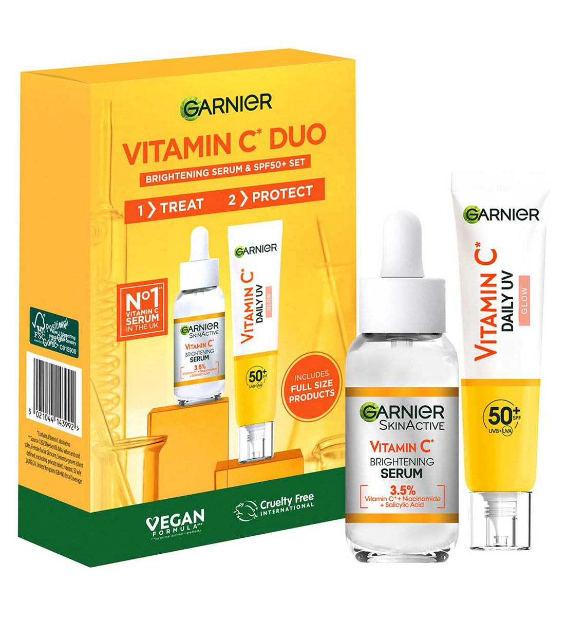 Garnier Vitamin C Duo Kit Serum And Spf