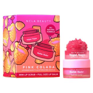 NCLA Beauty Ncla Pink Colada Lip Care 2 Pcs Set - 5Ml Mini Scrub + 10Ml Balm Br/>
