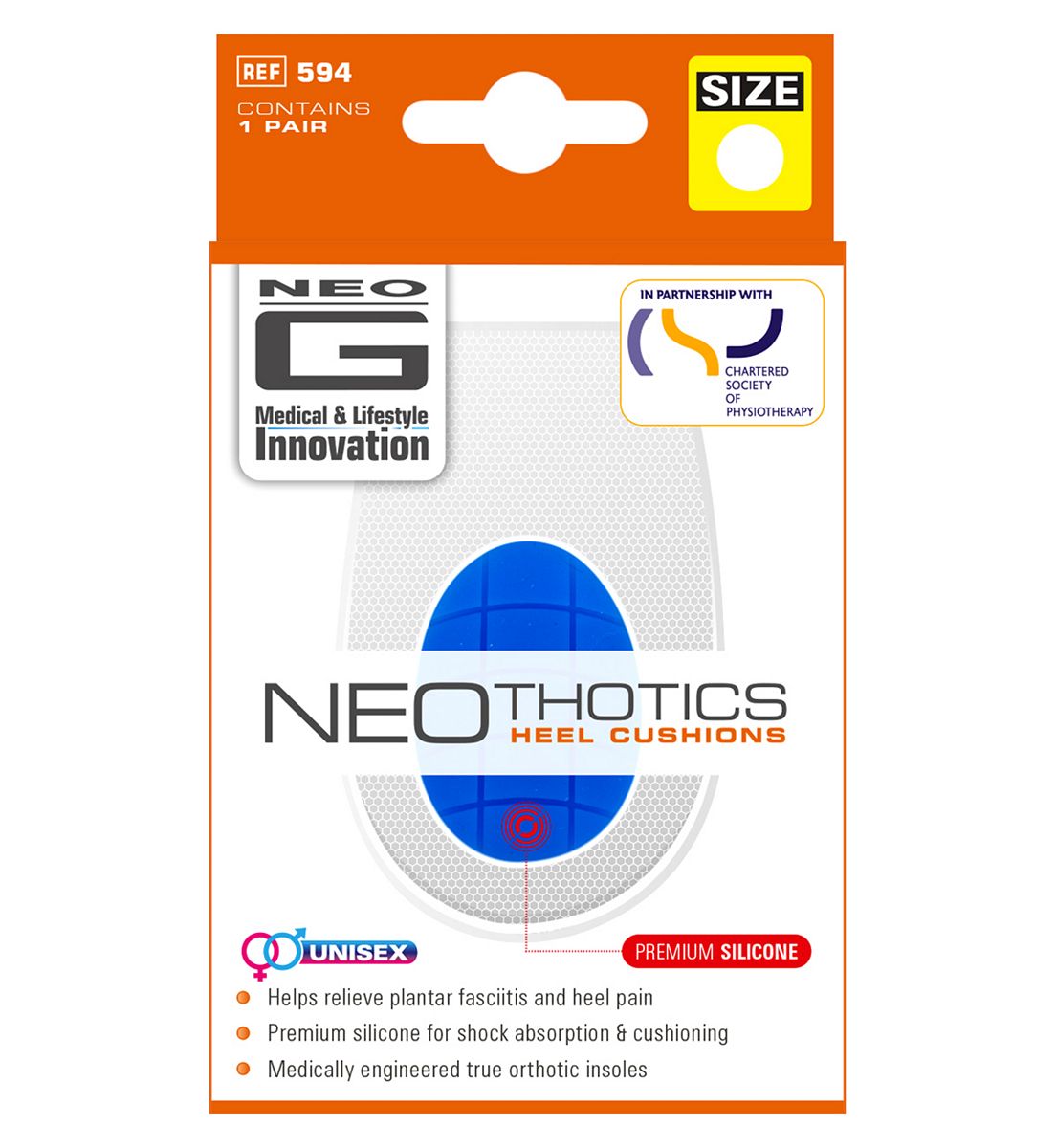 Neo G Neothotics Heel Cushion Large - 1 Pair