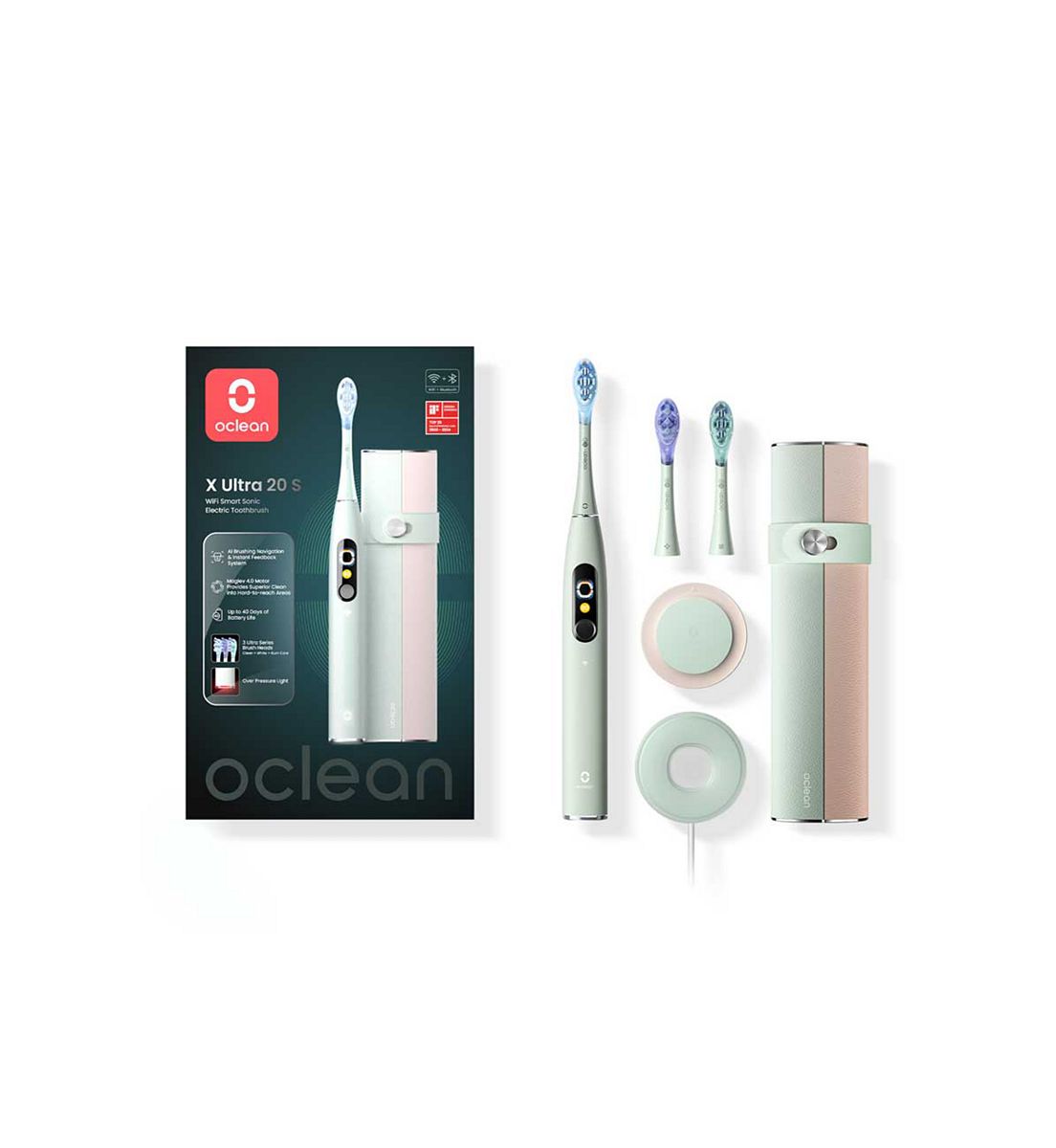 Oclean Ultra 20 Electric Toothbrush Green